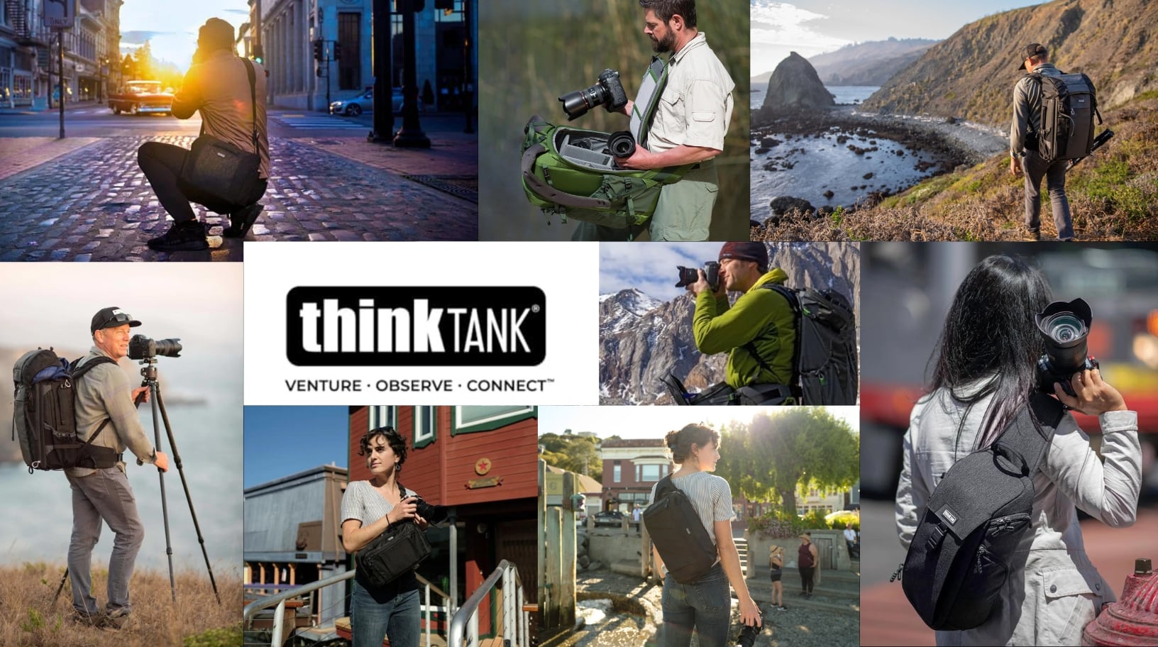 Tofficu Kamerarucksack DSLR - Wasserdichte Fototasche Mit Stativfach