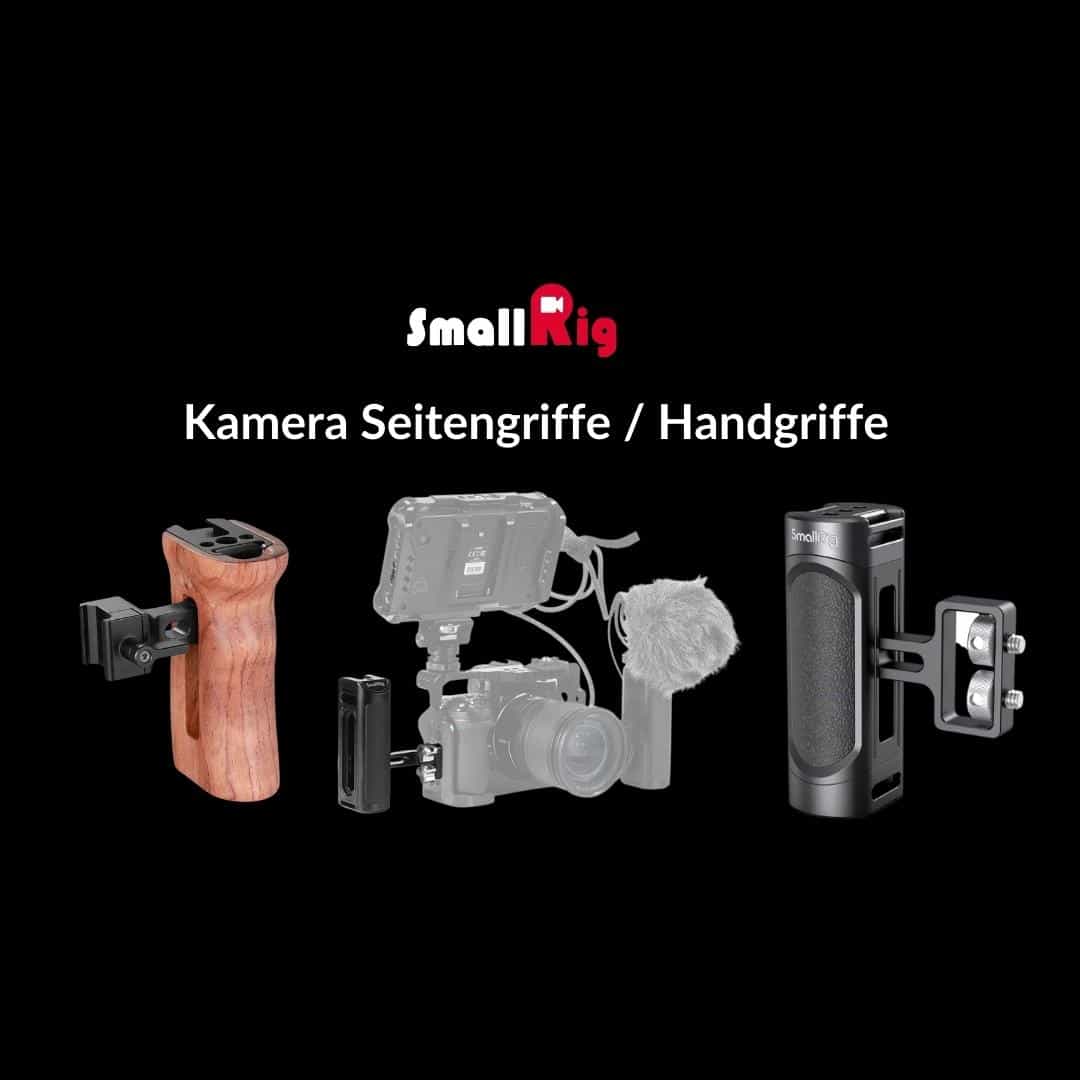 Kamera Seitengriffe, SmallRig, Seitengriff Stabilität bei der Kameraführung, Kamera-Zubehör, Professionelle Kameraausrüstung, Zubehör für Videoaufnahmen