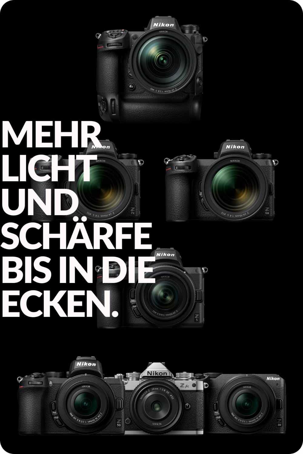 Nikon Z Kamera, Nikon Z6 II, Z7 II, Z50, Z30, Z50, Z9, Nikon Z serie, Datenblatt, Details, kaufen, Preis, Review, test