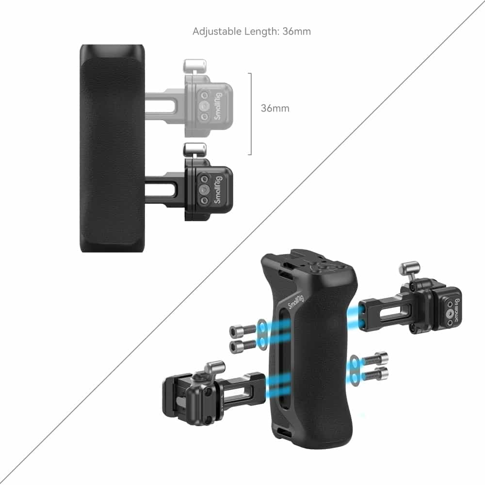 Boční rukojeť / Side Handle Snap-on Quick Lock NATO SmallRig 4017