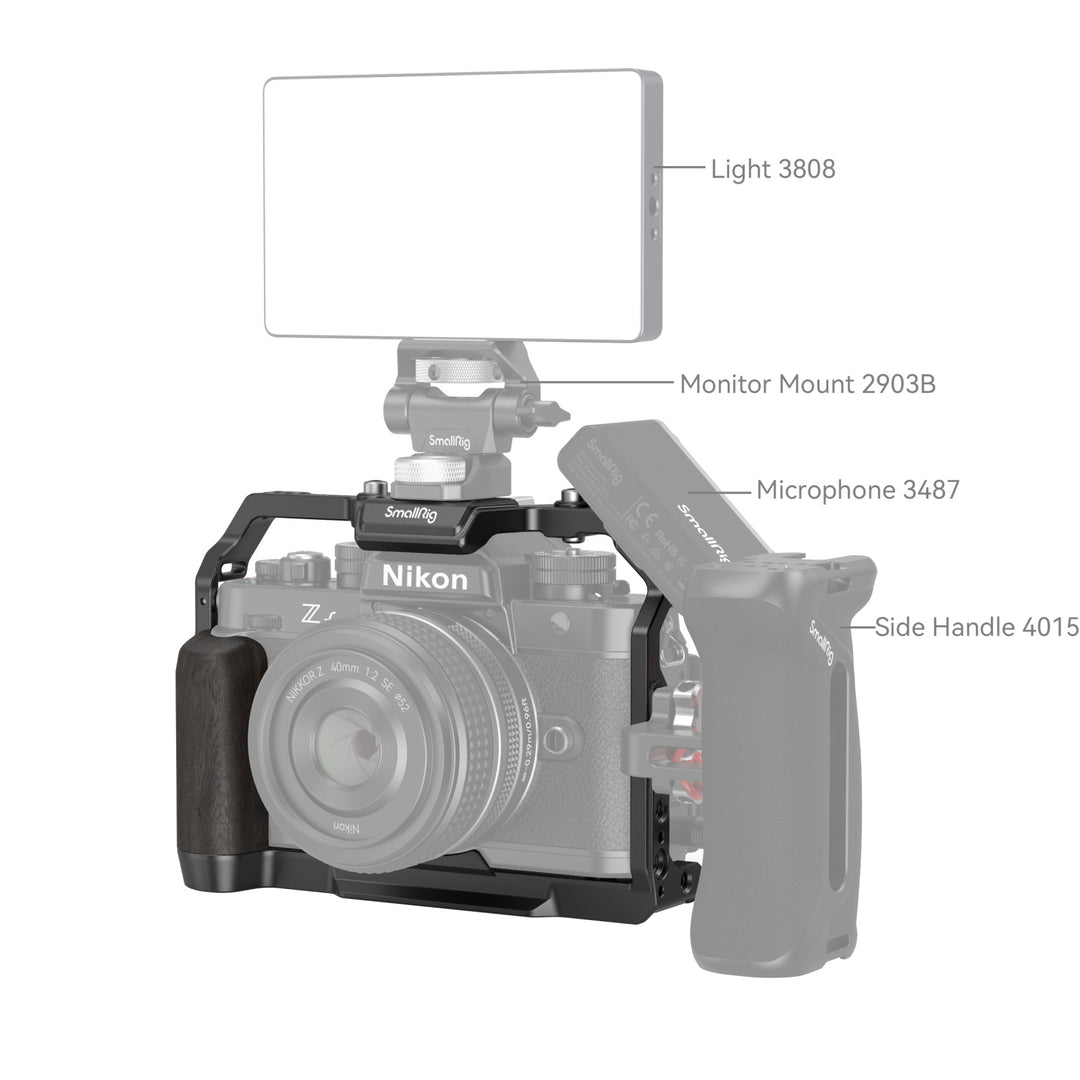 Erweitungsgriff Nikon Zf, Cage