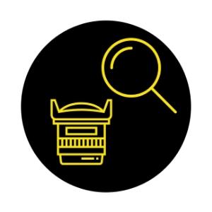 Nikon Objektiv innen reinigen, Nikon Inspektion, Objektiv