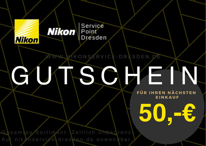 Nikon Geschenkgutschein, Coupon