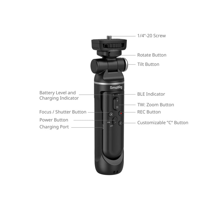 SR-RG2 Wireless Shooting Stativ-Grip für Nikon Z5 II, Z50 II, ZR SmallRig 4551