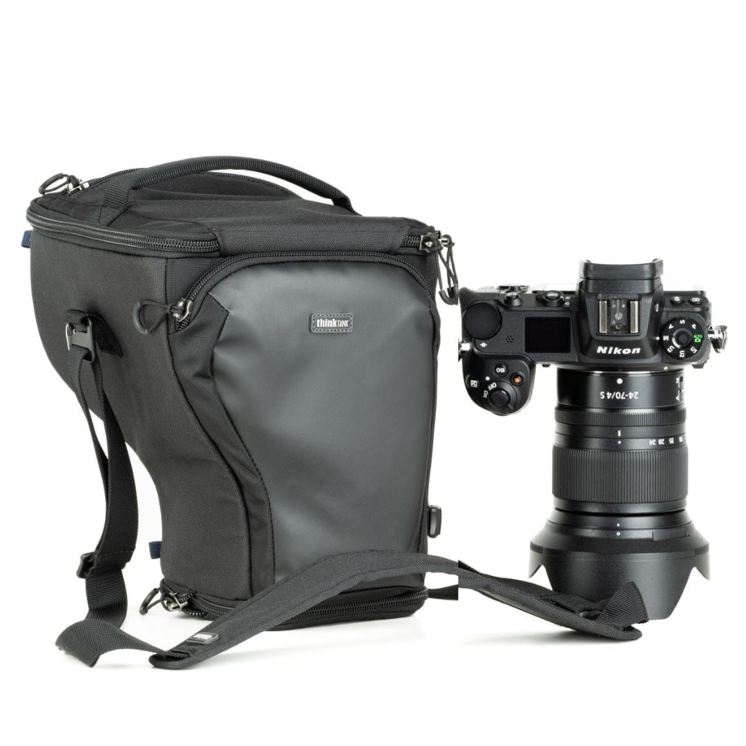 Nikon kameratasche mit standardzoom objektiv, Think Tank Ftotasche, Holster