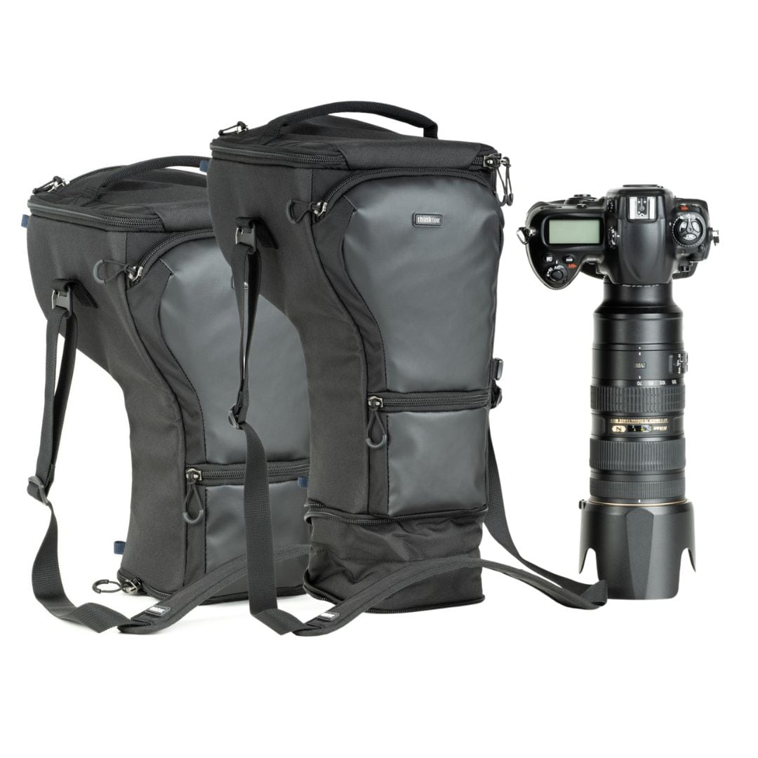 Fototasche für Nikon Z9 mit Objektiv, Kameraholster; Think Tank photo Digital Holster 50 V3, Fototasche für große Kameras, Nikon Z9, Nikon Z8 mit Baterriegriff, Nikon D6, D5, D4s, D850 mit Batteriegriff