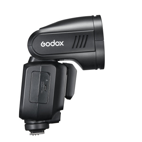 Godox V100 N – Rundblitzgerät mit Akku für Nikon