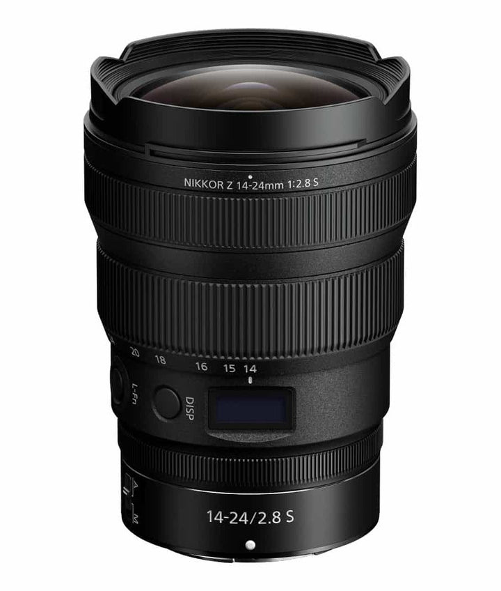 Nikon, Nikkor Z 14-24mm f 2.8 S, Weitwinkelobjektiv, lichtstark, Vollformatobjektiv für Nikon z Kamera, S-Line Objektiv, Randverzerrungen minimieren