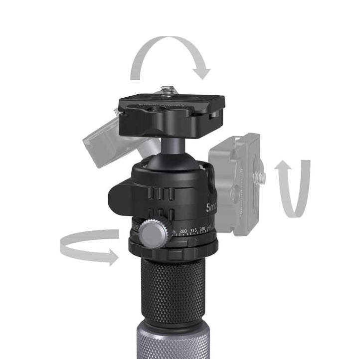 Kohlefaser (Carbon)-Stativ kompakt & leicht SmallRig 4059 3-Bein & 1-Beinstativ