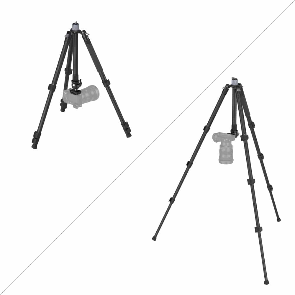 Kohlefaser (Carbon)-Stativ kompakt & leicht SmallRig 4059 3-Bein & 1-Beinstativ