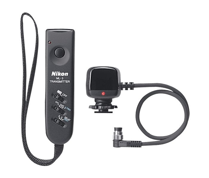 ML-3 Infrarot - Fernsteuerung für Nikon Z8, Z9, D6, D5, D4, D850, D500, D810, D800