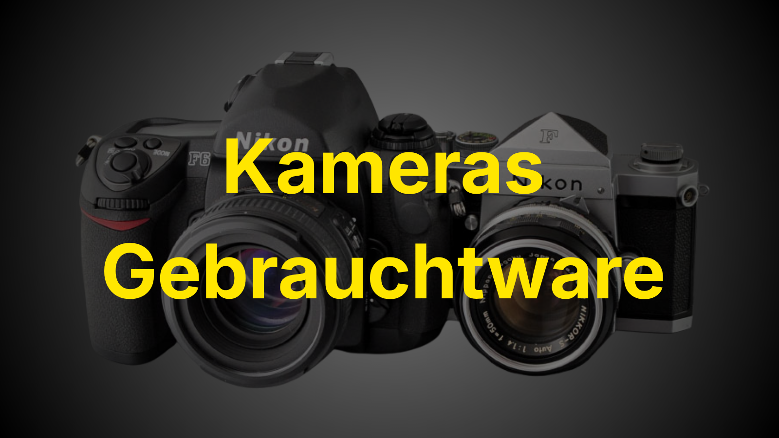 Kameras Gebrauchtware
