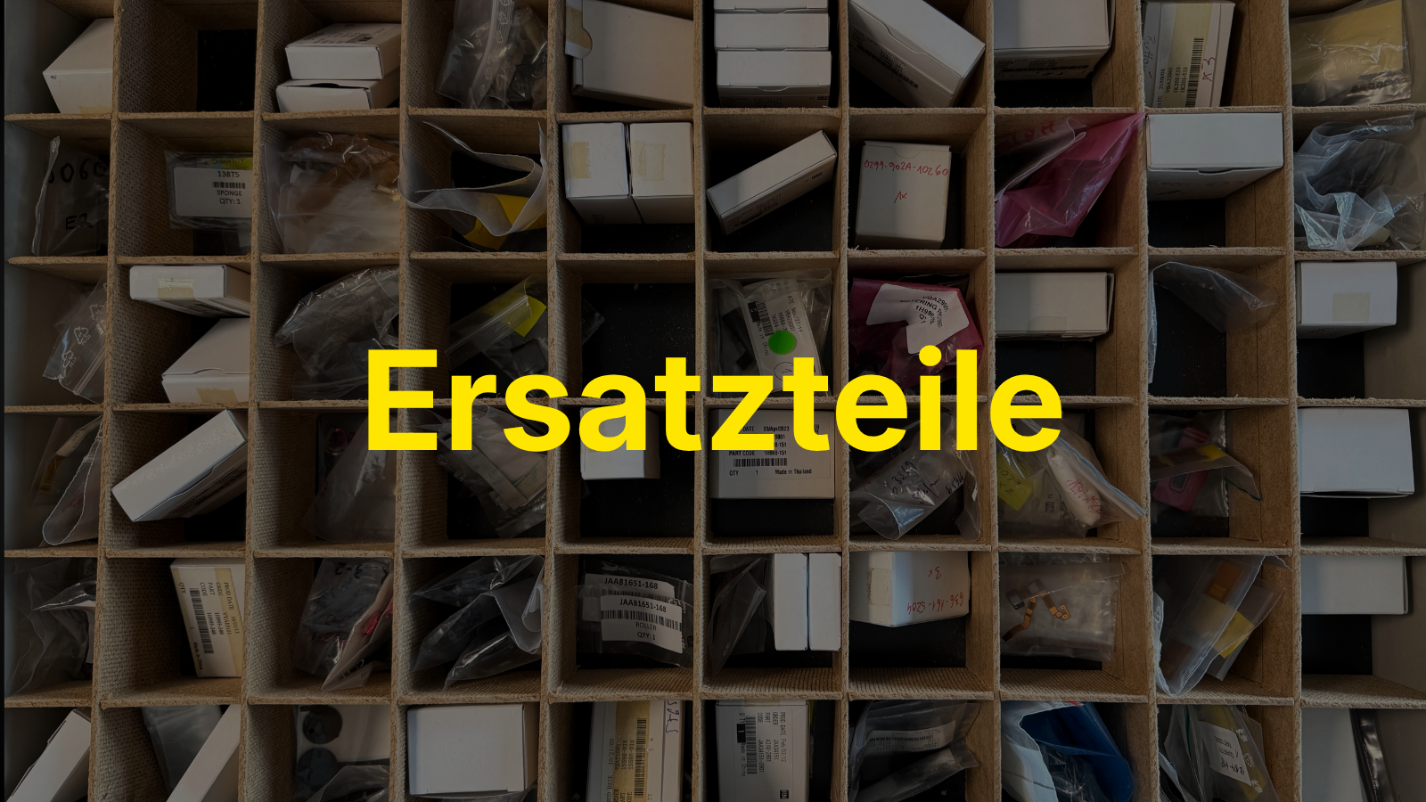Nikon Ersatzteile - Self-Service parts