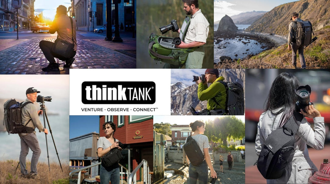 Think Tank Fototaschen und Kamerarucksack, Taschen und Rucksack für Nikon kamera und Objektive, Köcher, slinger, Fotorucksack, Nikon Zubehör