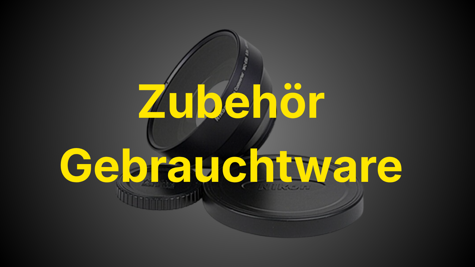 Zubehör Gebrauchtware