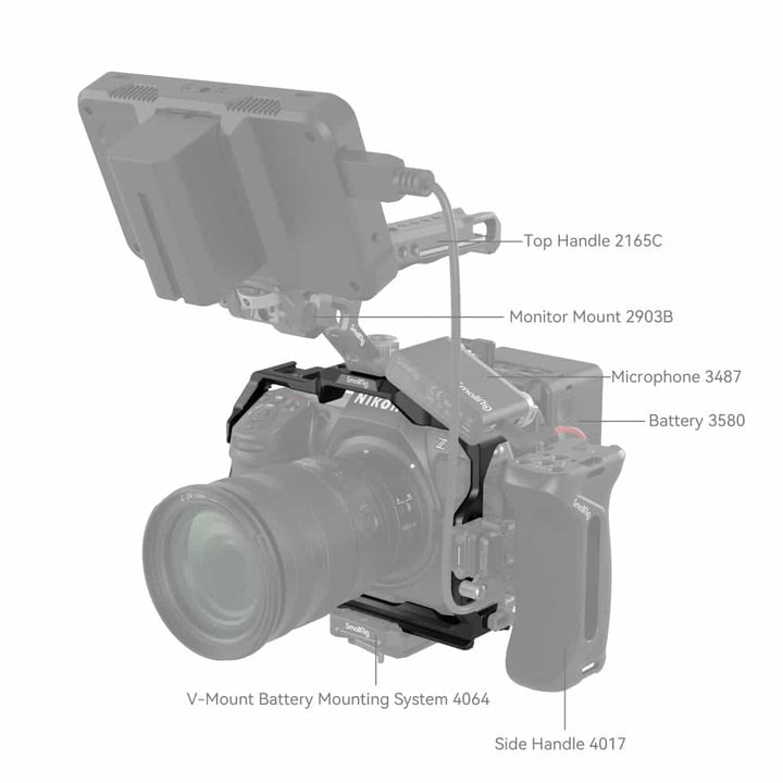 Kamera Käfig / Cage für Nikon Z8 SmallRig 3940