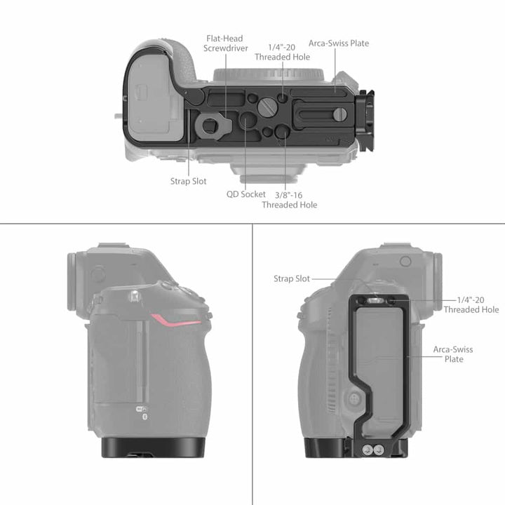Nikon Z8, Arca Swiss, Schnellwechselplatte, Quick release, 