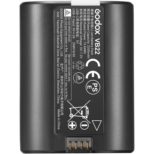 Godox V480 N - Blitzgerät mit Akku für Nikon