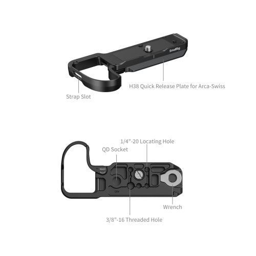 Bodenplatte für Nikon Z5IIC (schwarz) SmallRig 6695