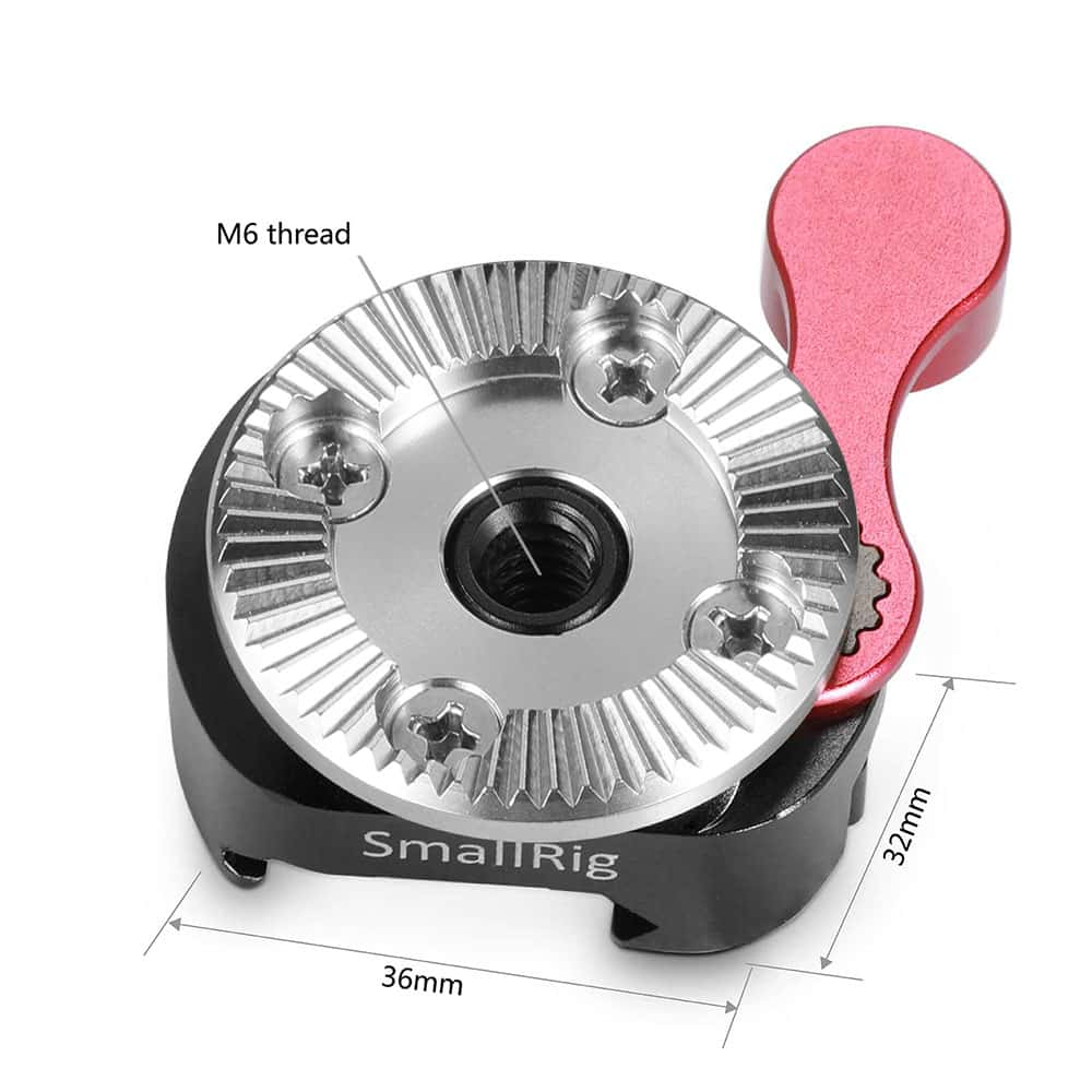 NATO Clamp mit Arri Rosette SmallRig 2046B