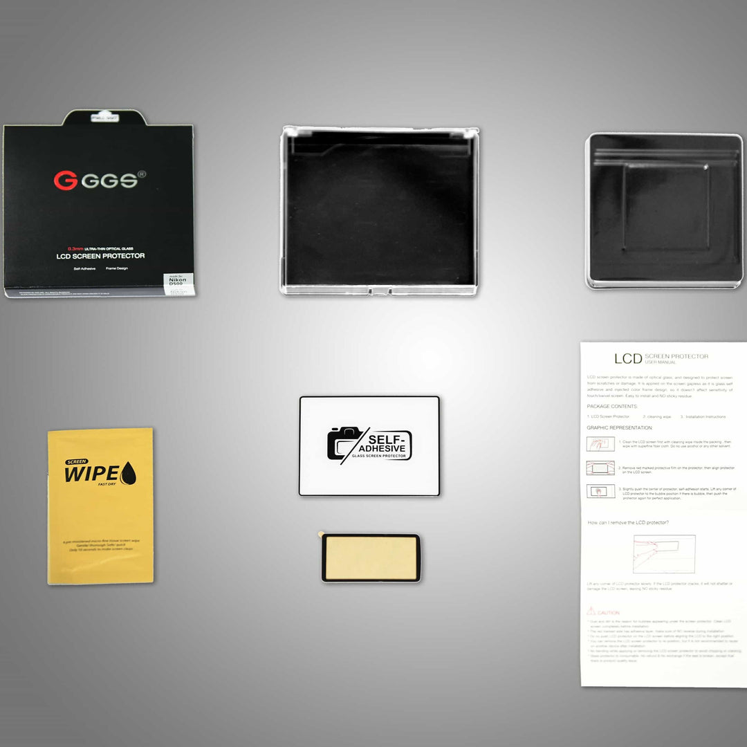 Nikon Z9 Displayschutz mit Schulterdisplay, Echtglas, Monitorschutz Nikon Z9