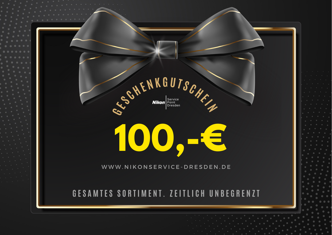 Nikon Service Point Dresden Online-Gutschein / Geschenkkarte