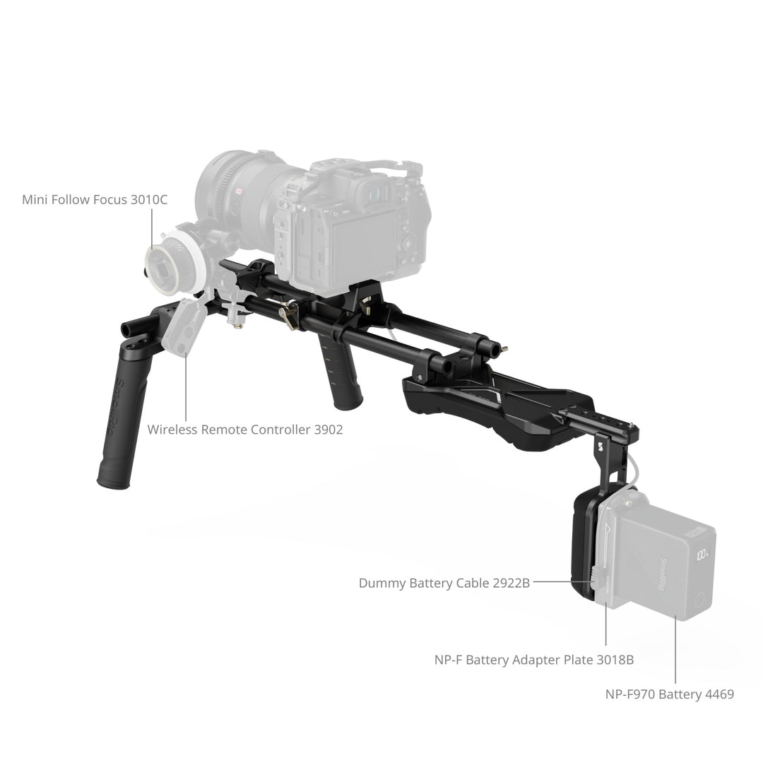 Sallrig zubehör für Nikon Z kamera, videoproduktion, Schulter-Rig, 4480
