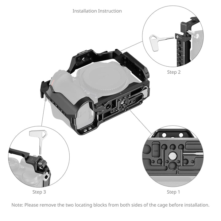 Nikon Z5II Cage, Kamerakäfig smallrig 5257, Film Zubehör