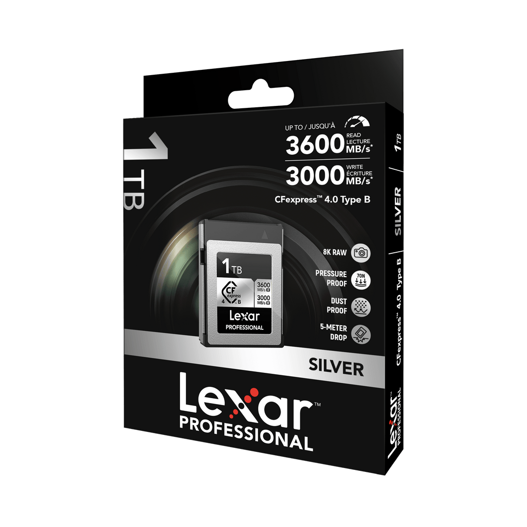 843367135820, LCXEXS4001T-RNENG, Lexar Cfexpress Typ B Silver, 1 Terabyte, TB