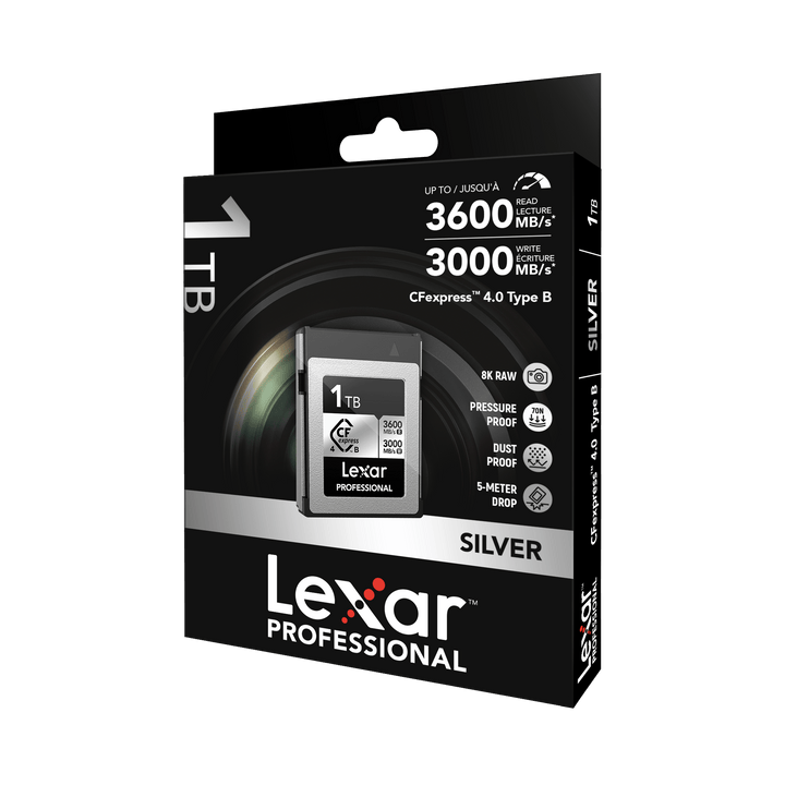 843367135820, LCXEXS4001T-RNENG, Lexar Cfexpress Typ B Silver, 1 Terabyte, TB