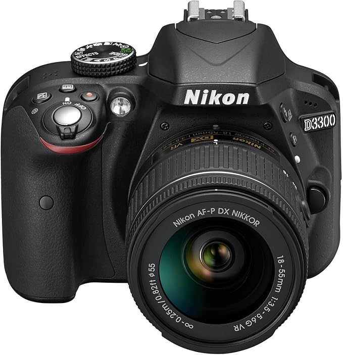 NIKON D3300 + AF-P NIKKOR 18-55mm używany