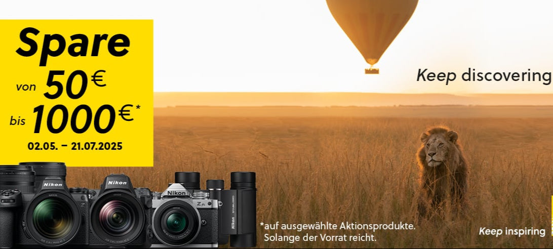 Nikon Sofort Rabatt 2025, Cashback, Nikon im Angebot, Kamera und Objektive, Nikon Z8, Nikon Z9, Nikon Z6III, Z7 II, Z6 II, Günstige Nikon Z Objektive