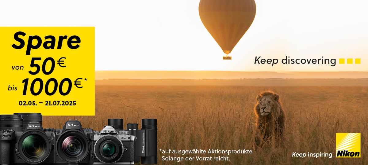 Nikon Sofort Rabatt 2025, Cashback, Nikon im Angebot, Kamera und Objektive, Nikon Z8, Nikon Z9, Nikon Z6III, Z7 II, Z6 II, Günstige Nikon Z Objektive