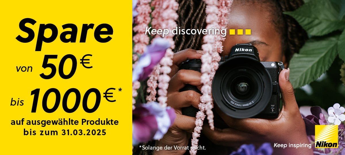 Nikon Service Dresden, Nikon Angebote, Aktion Sofort Rabatt, Nikon Objektive, Nikon Z Kamera