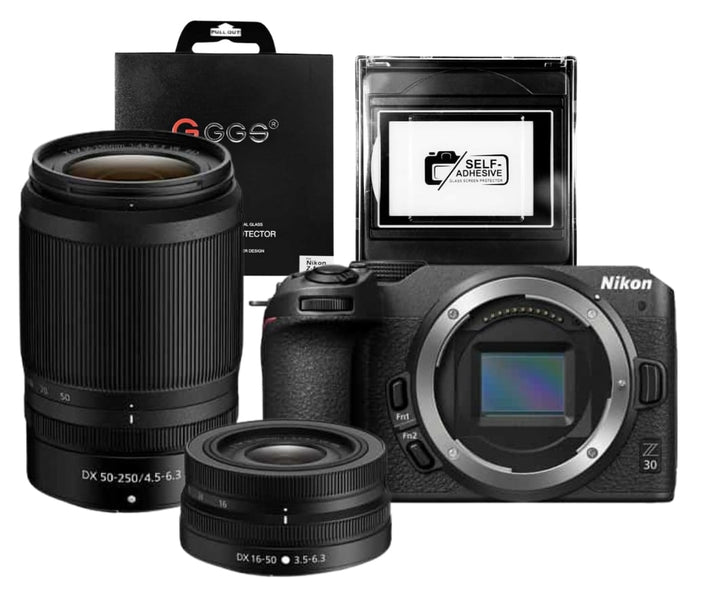Nikon Z30 mit zwei Objektiven für Reisefotografie