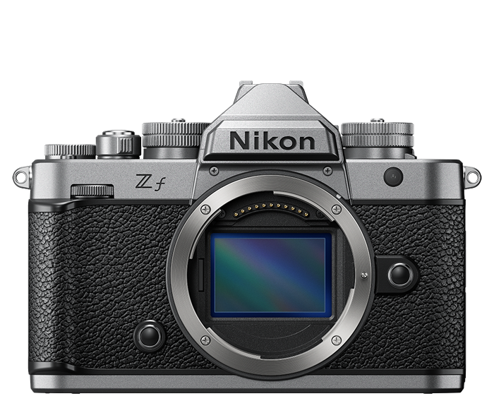 Spiegellose Vollformatkamera von Nikon im Retro-Stil