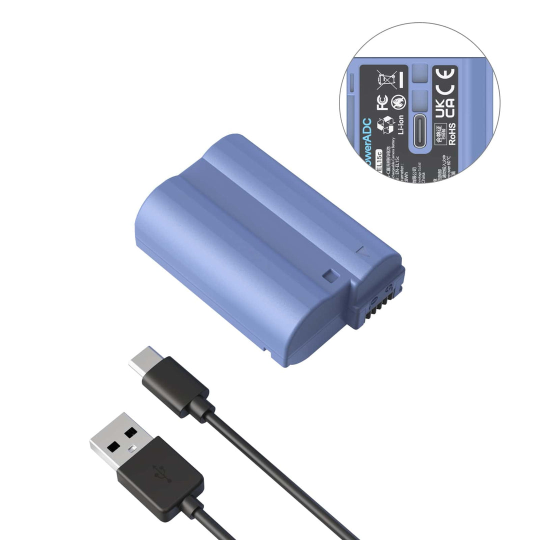 Smallrig Akku 4332 2400 mAh mit USB-C Ladung