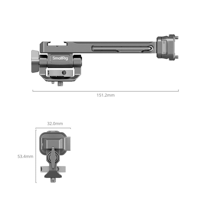 HawkLock H21-Monitorhalterung für DJI RS4 Pro, RS4, RS3 Pro, RS3, RS3 Mini, RS2, RSC2 Gimbal SmallRig 4637