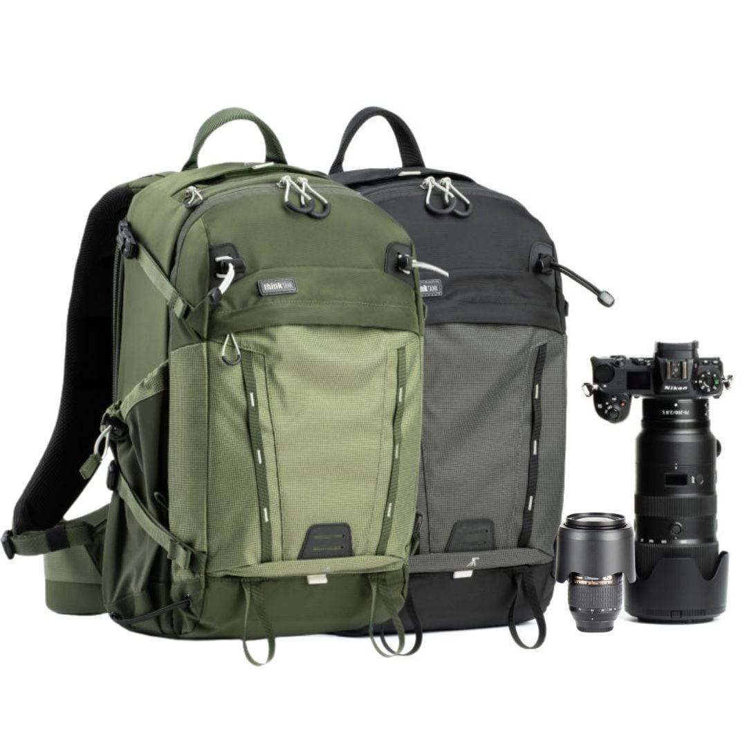 Nikon Kamerarucksack, Fototasche, Think Tank Backlight 18L, Rucksack für Nikon Kamera und Objektive, Fotorucksack für Nikon Z8, Z9, Z6III, Z6 II, Z5, Z7 II, D850, D7500