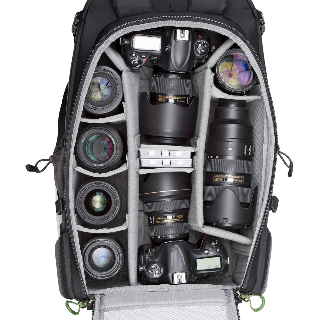 Nikon kamera Rucksack für Nikon kamera und mehrere Objektive, Think tank Backlight 36L
