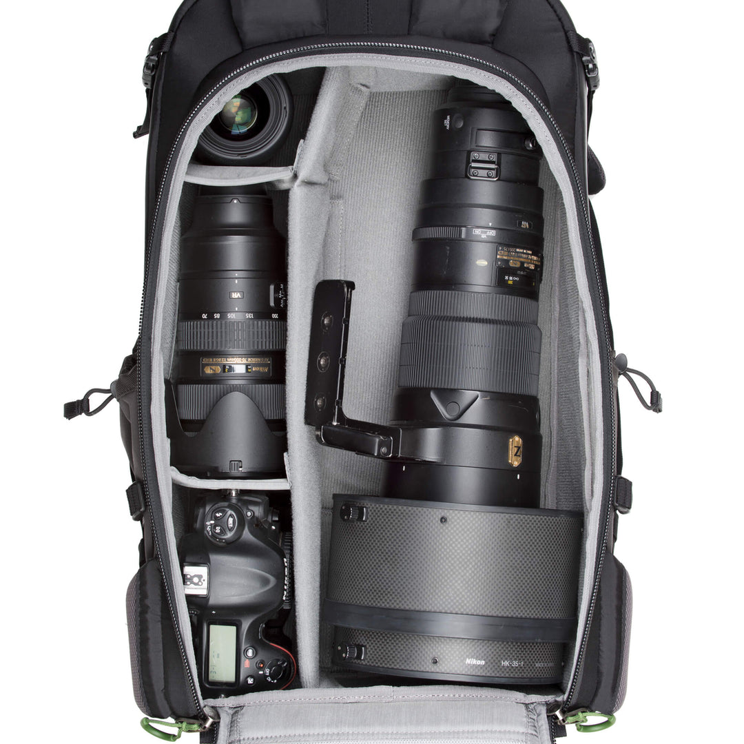 Nikon kamerarucksack, Tasche, Think Tank backlight 36L, Für Nikon kamera und teleobjektiv