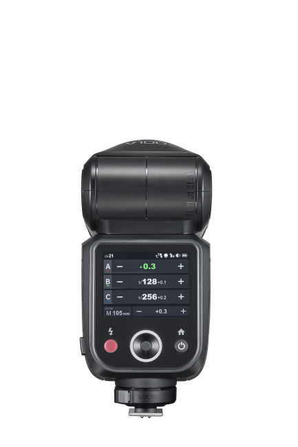 Godox V100 N – Rundblitzgerät mit Akku für Nikon