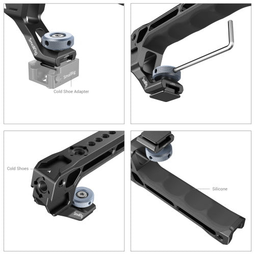 Top Handle / Leichter Oberer-Handgriff mit Kaltschuh / Blitzschuh Lite SmallRig 3764