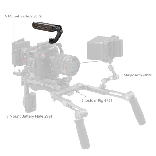 Top Handle / Leichter Oberer-Handgriff mit Two-in-One Befestigung SmallRig 5252
