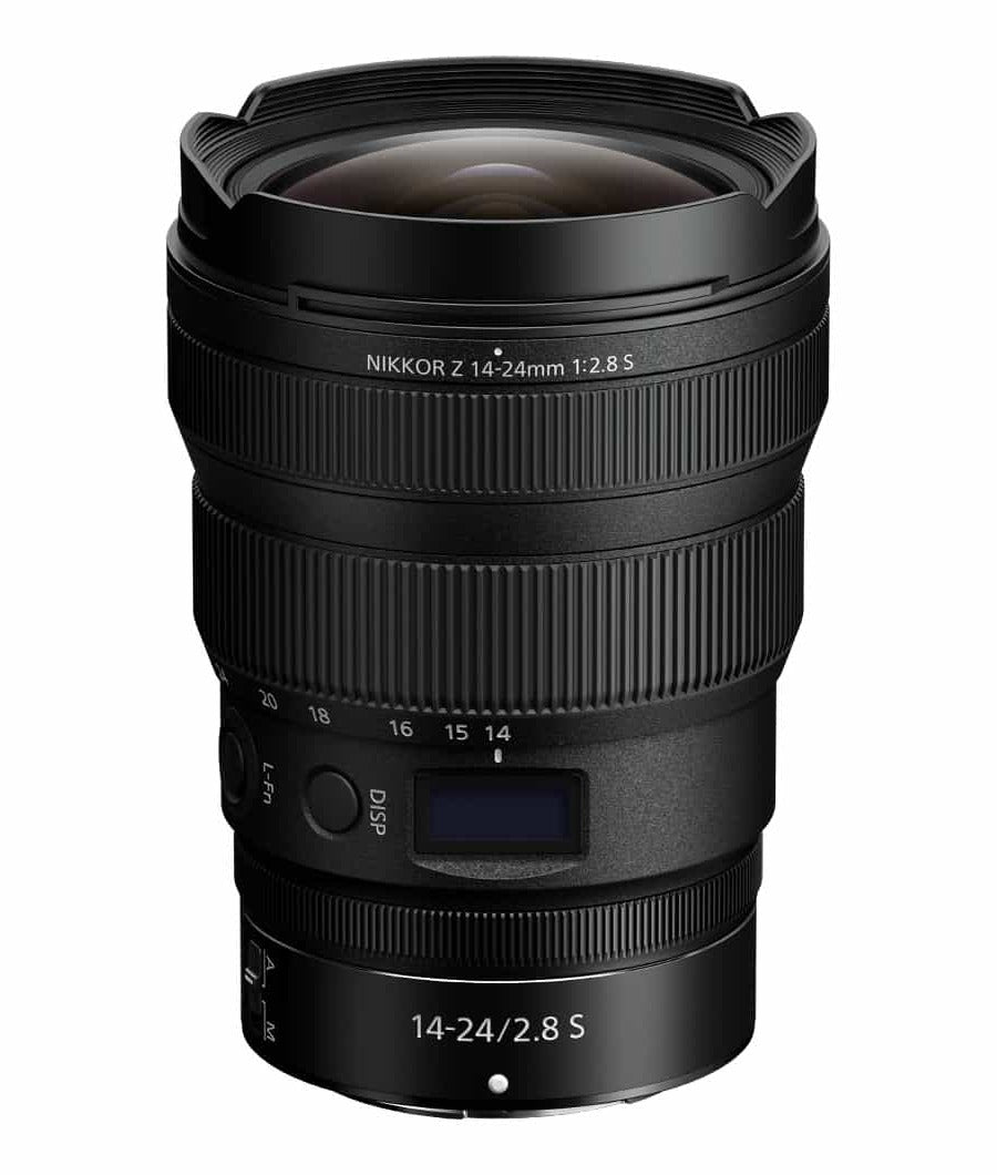 Nikon, Nikkor Z 14-24mm f 2.8 S, Weitwinkelobjektiv, lichtstark, Vollformatobjektiv für Nikon z Kamera, S-Line Objektiv, Randverzerrungen minimieren