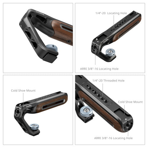 Top Handle / Leichter Oberer-Handgriff mit Kaltschuh / Blitzschuh SmallRig 5250