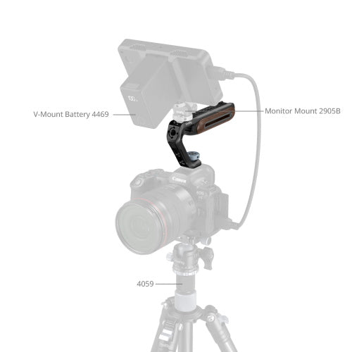 Top Handle / Leichter Oberer-Handgriff mit Kaltschuh / Blitzschuh SmallRig 5250