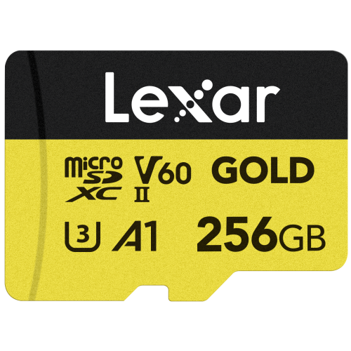 Lexar microSDXC Gold 256GB V60 - UHS-II Speicherkarte