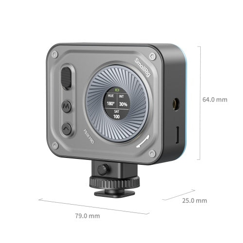 SmallRig 4661 Vibe P108 Pro Mini-LED-Videoleuchte RGBWW
