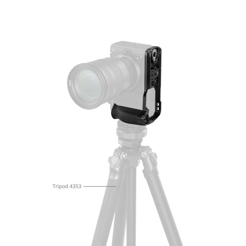 L-Shaped Mount Plate mit Silikon Griff für Nikon ZR SmallRig 5466